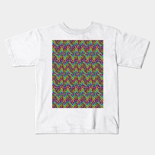 Rainbow Dots Kids T-Shirt